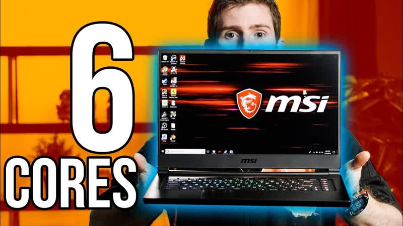Thinnest SIX CORE Gaming Laptop MSI