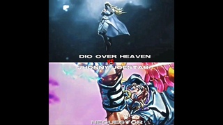 Dio Over Heaven VS Johnny Joestar #anime #shorts #amvedit #animeedits #jojo #jojobizarreadventure