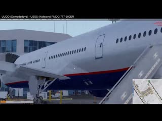 UUDD (Domodedovo) - USSS (Koltsovo) PMDG 777-300ER