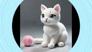 Вязанные игрушки.