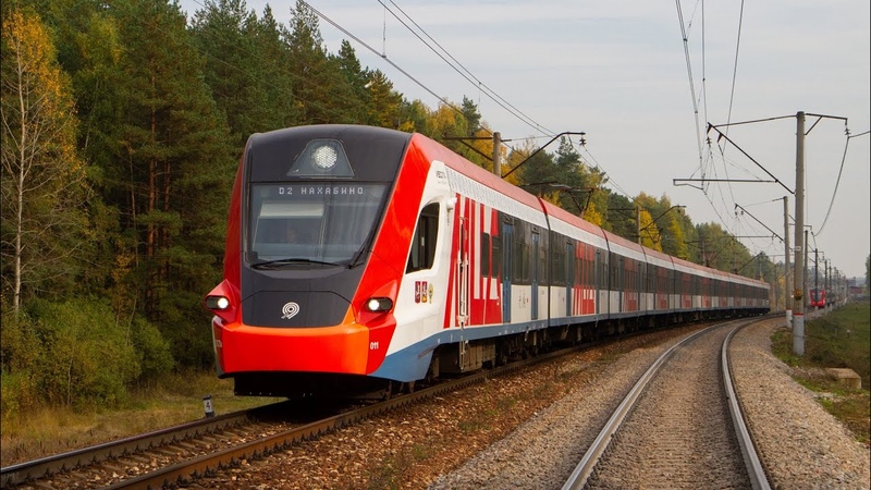 Russian railways: Ivolga Moscow city train. The best rolling stock built in
