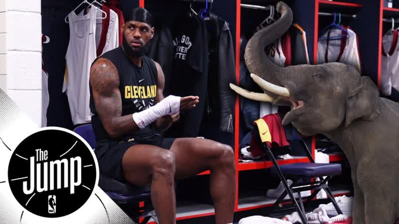 Le Bron James free agency is the elephant in the room, The Jump,
