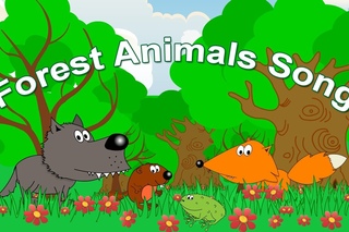 Forest Animals Song for Kids | Learning English from Early Childhood