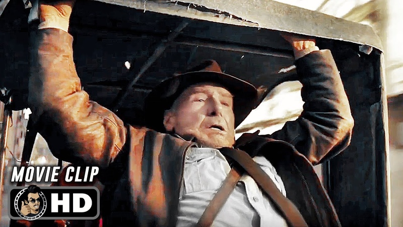 INDIANA JONES AND THE DIAL OF DESTINY Clip Rickshaw Chase Scene ( NEW