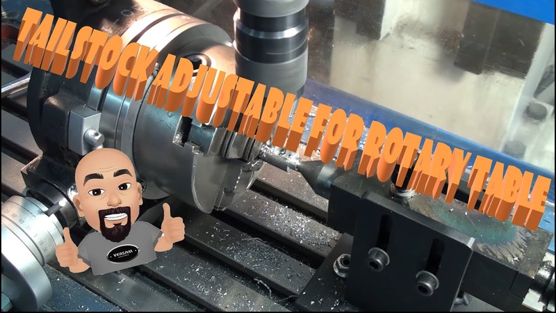 Tailstock Adjustable for rotary