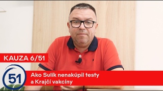 Kauza 6/51 – Ako Sulík nenakúpil testy a Krajčí vakcíny