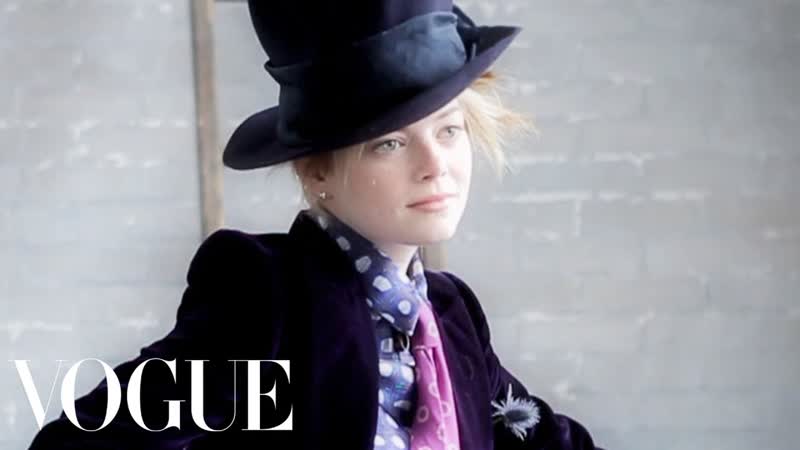 Emma Stone Finds Her Vampy Side on Our July Cover