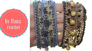 Bracciale boho con perline by Oana