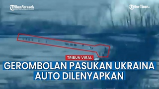 Detik-detik Tembakan Artileri dan Tank Rusia Serang Gerombolan Pasukan Ukraina