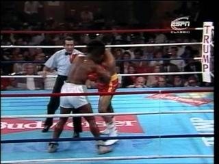 WIDE STEP RIGHT to REAR CROSS a normal follow up is a lead homerun hook