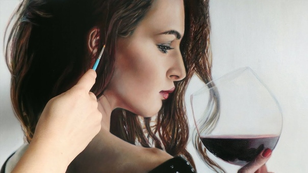 REAL TIME OIL PAINTING REALISTIC PORTRAIT DEMO skin, flesh tones by Isabelle