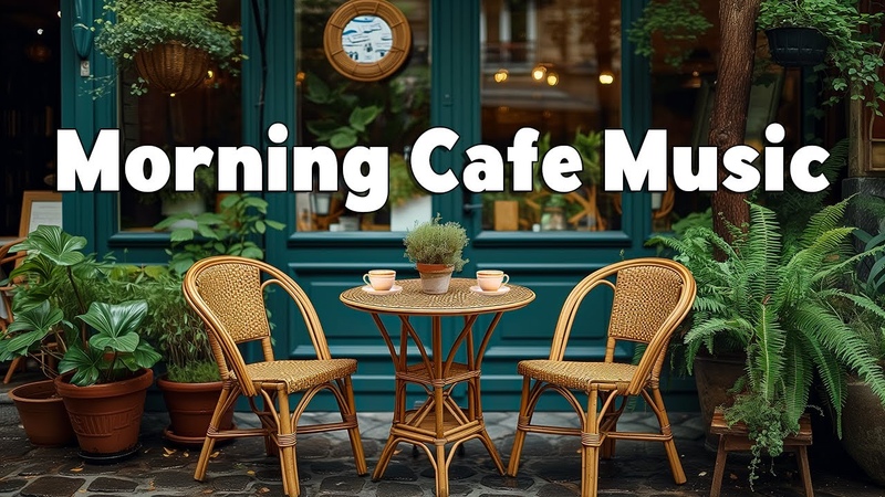 Morning Cafe Music Outdoor Coffee Shop Ambience Bossa Nova Jazz Music for Work, Study,