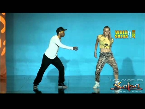 Nina Zerjon from Gothenburg Sweden at the 13th Los Angeles Salsa Congress