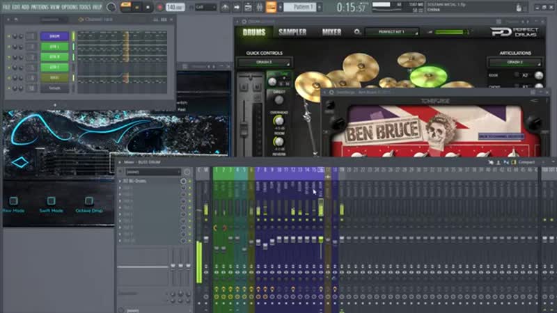Solemn Tones Odin Deluxe Naughty Seal Audio Perfect Drums Demo FL Studio