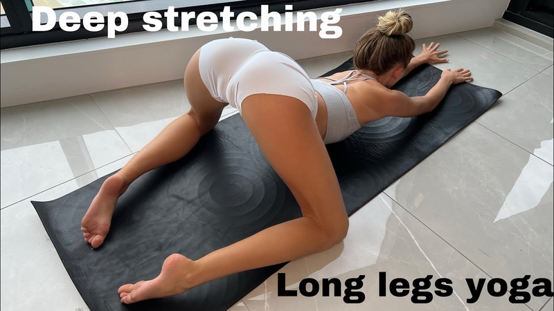 Stretching my long legs Mila Does